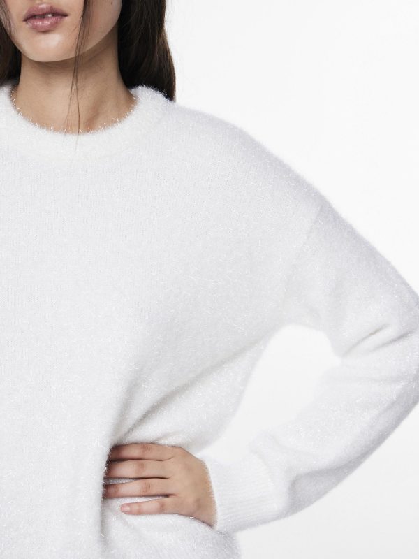 Pieces Petite Pieces Best Choice PCSNOW KNITTED JUMPER