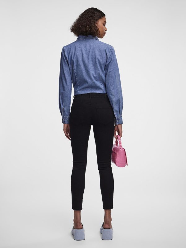 pieces petite Pieces Best Price PCDELLY MW SKINNY FIT JEANS