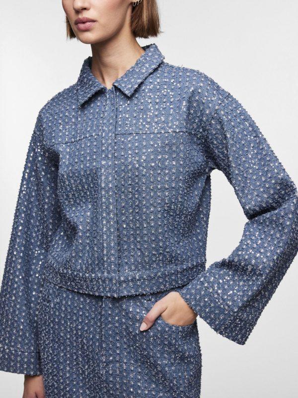 Pieces Petite Pieces Best Price PCNAOMI DENIM JACKET