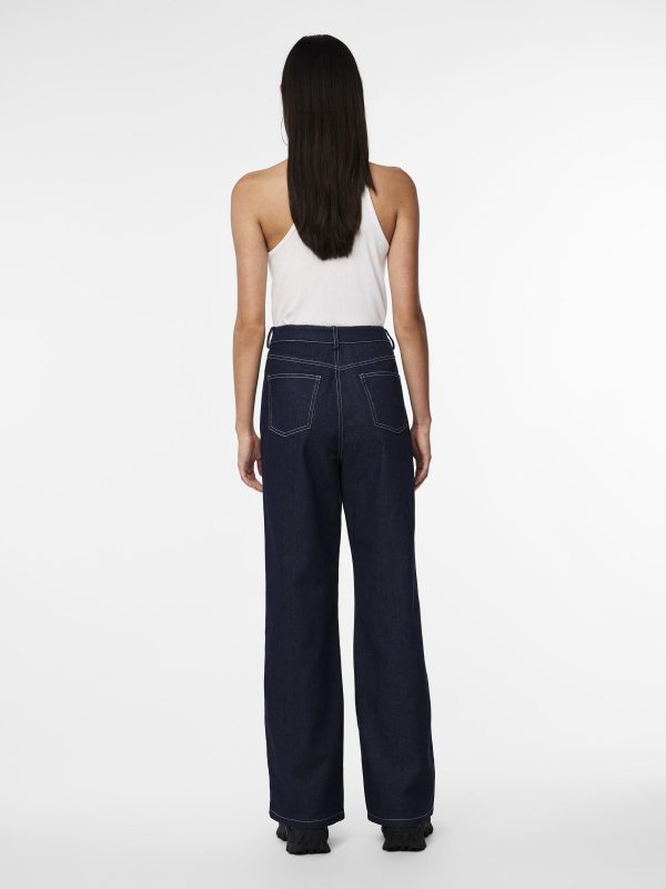 pieces petite Pieces Best Sale PCSHIRLEY WIDE LEG JEANS