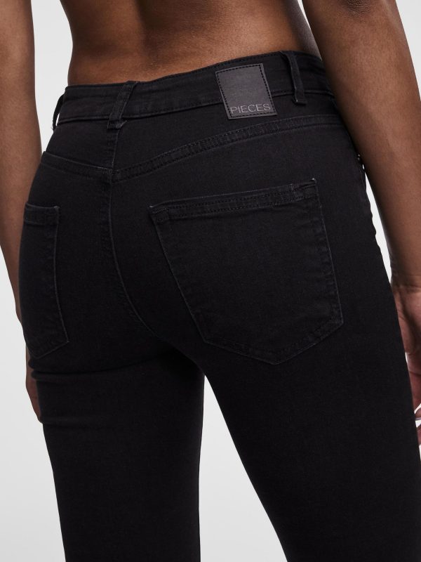 Pieces Petite Pieces Clearance PCDELLY MW SKINNY FIT JEANS