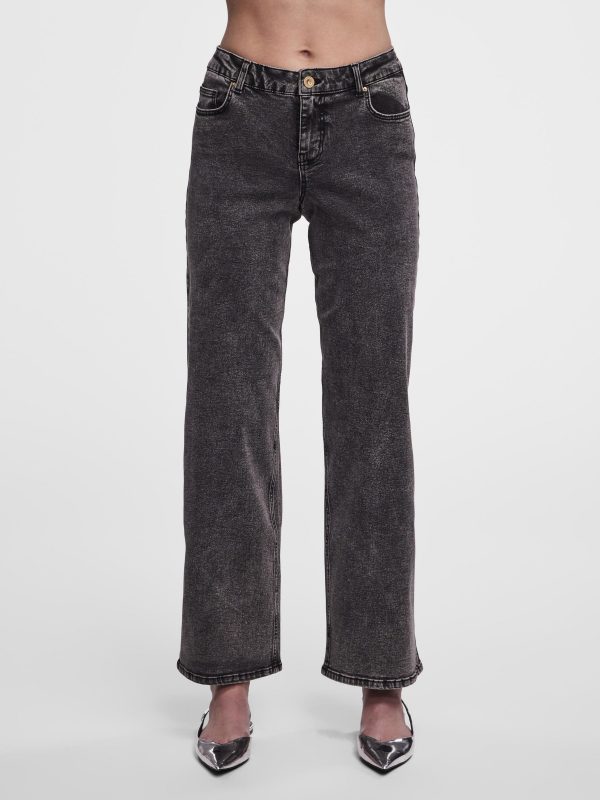 Pieces Petite Pieces Clearance PCJESSIE WIDE LEG JEANS