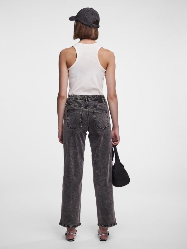 pieces petite Pieces Clearance PCJESSIE WIDE LEG JEANS