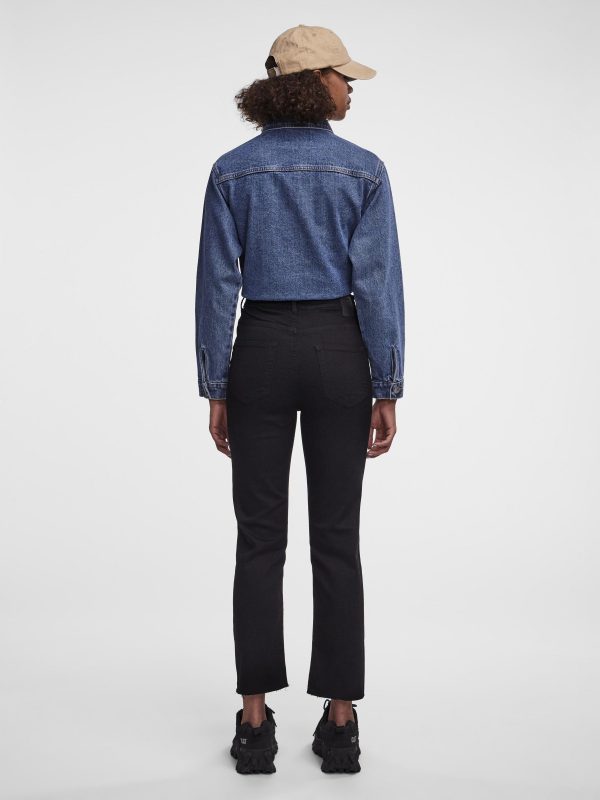 pieces petite Pieces Excellent Quality PCDELLY HW STRAIGHT FIT JEANS