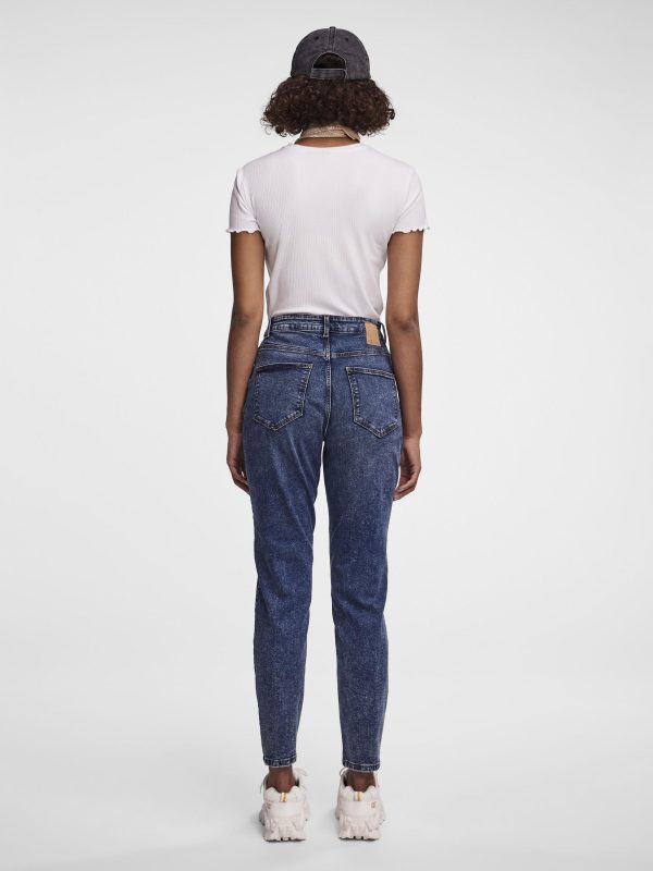 pieces petite Pieces Fashionable PCKESIA HW MOM JEANS