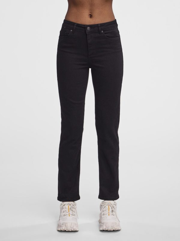 Pieces Petite Pieces Featured PCDELLY MW STRAIGHT FIT JEANS