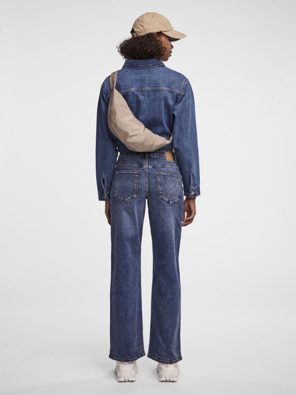 pieces petite Pieces Online Store PCJESSIE WIDE LEG JEANS