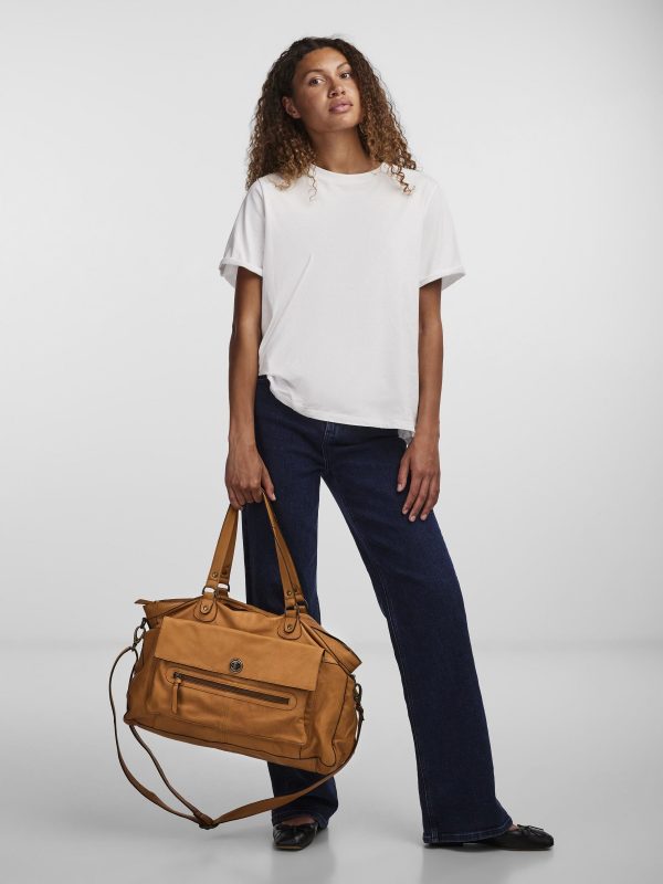 Pieces Petite Pieces Opening Sales LEATHER TRAVEL BAG