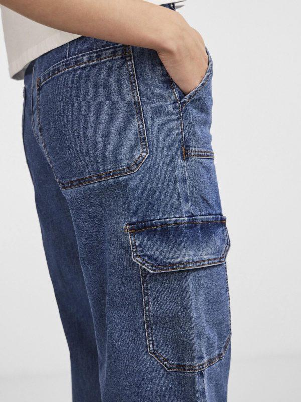 Pieces Petite Pieces Opening Sales PCALLY MW CARGO TROUSERS