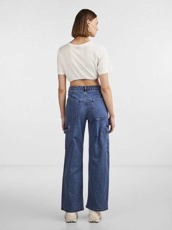 pieces petite Pieces Opening Sales PCALLY MW CARGO TROUSERS