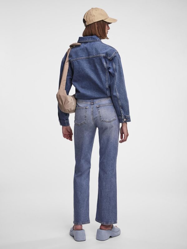 pieces petite Pieces Outlet Sale PCHOLLY HW WIDE LEG JEANS