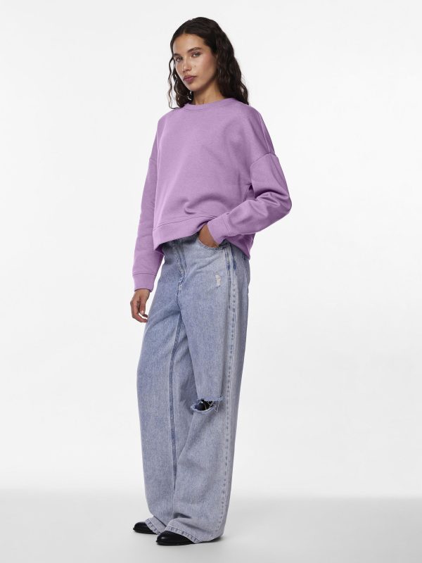 Pieces Petite Pieces Best Sale PCCHILLI SWEATSHIRT