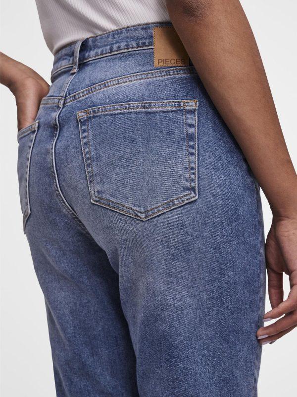 Pieces Petite Pieces Clearance PCLEAH HW MOM JEANS