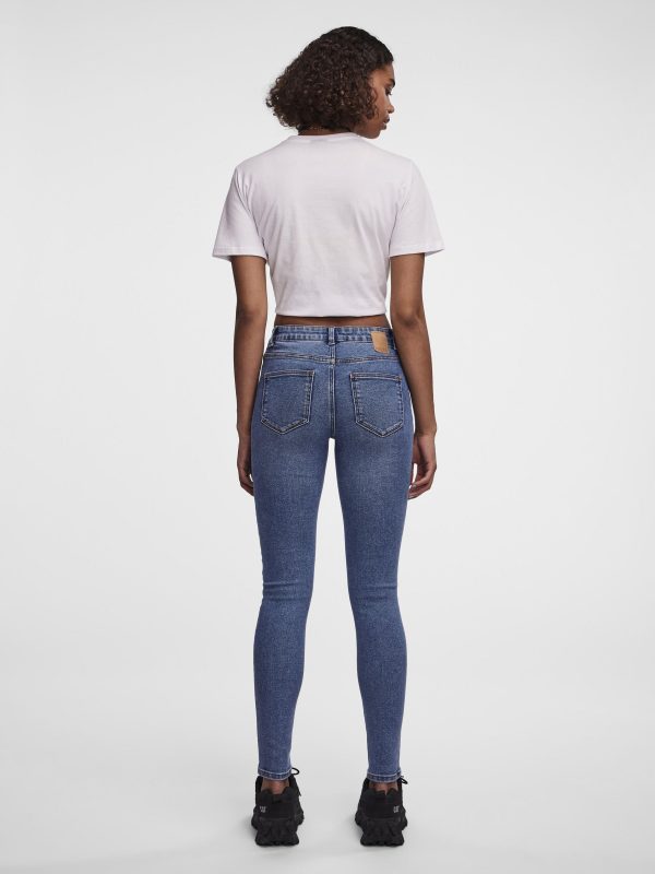 pieces petite Pieces Promotion PCDANA MW SKINNY FIT JEANS