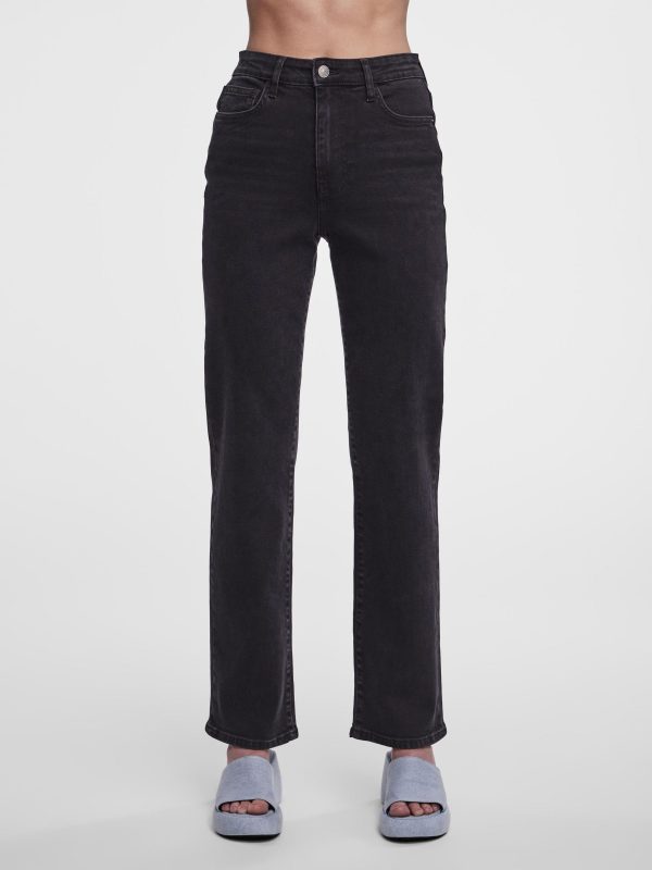 Pieces Petite Pieces Promotion PCKELLY HW STRAIGHT FIT JEANS