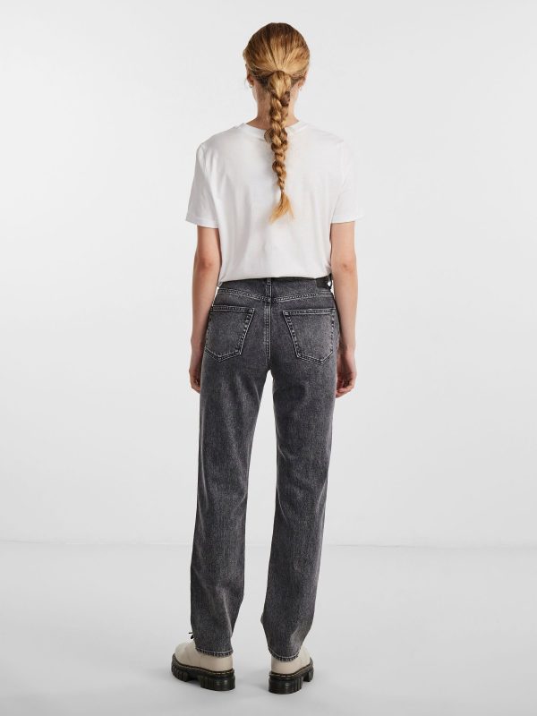 pieces petite Pieces Shop PCFLEUR STRAIGHT FIT JEANS