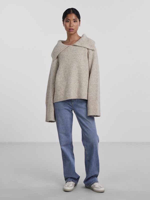 Pieces Petite Pieces Special Offers PCFADE KNITTED PULLOVER
