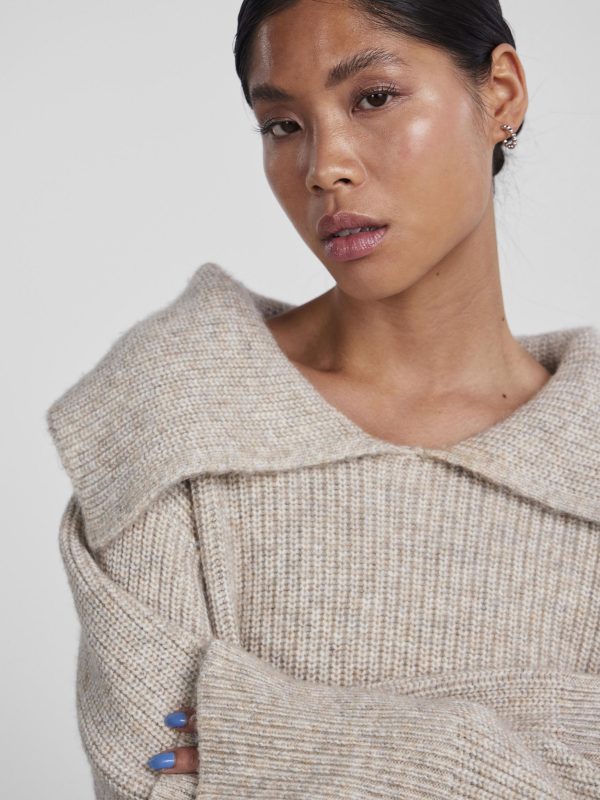 Pieces Petite Pieces Special Offers PCFADE KNITTED PULLOVER