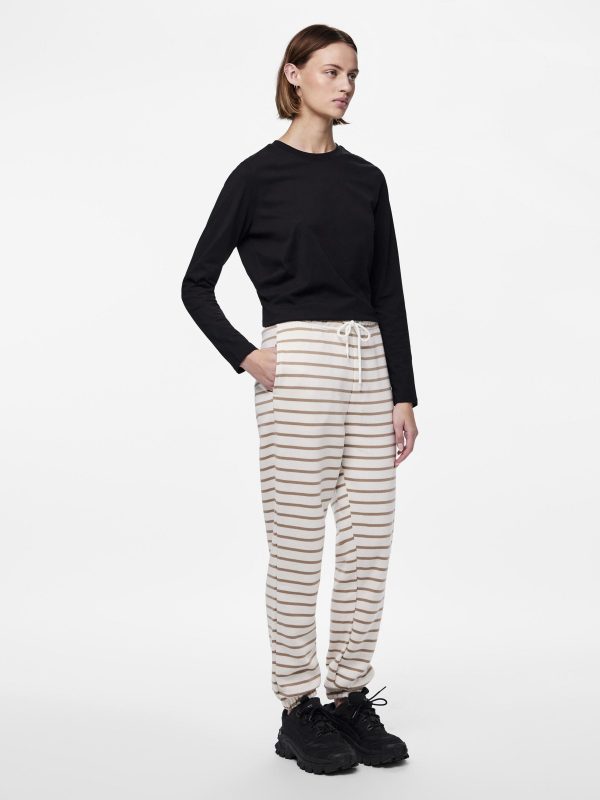 Pieces Petite Pieces Special PCCHILLI STRIPED SWEATPANTS