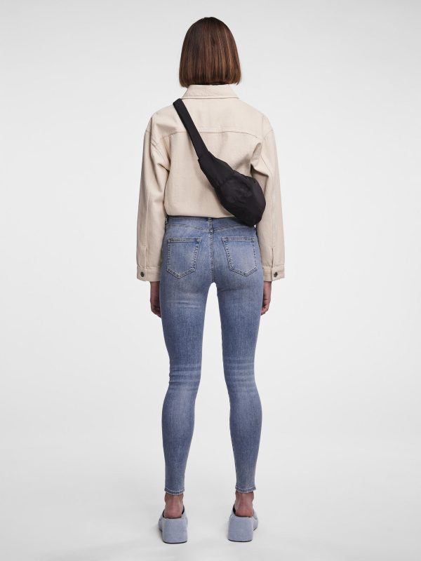 pieces petite Pieces Special PCDELLY MW SKINNY FIT JEANS