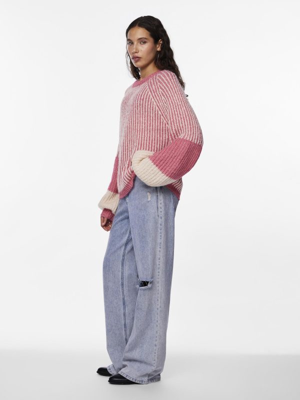 Pieces Petite Pieces Top Selling PCDAISI KNITTED PULLOVER