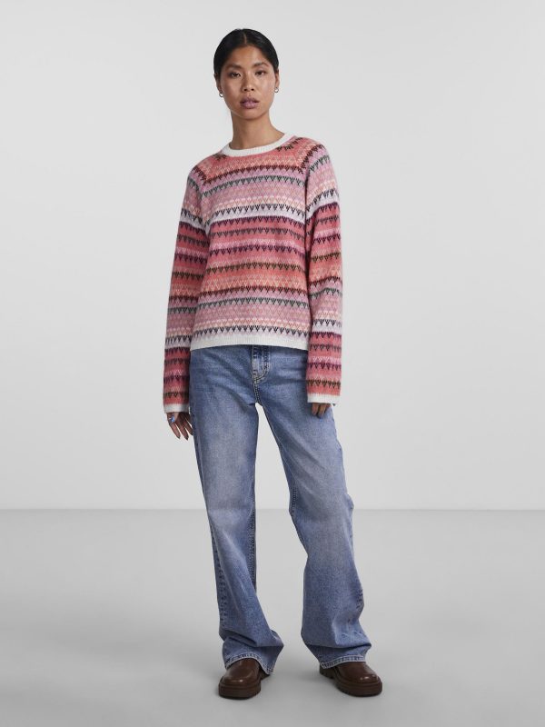 Pieces Petite Pieces Top Selling PCFIPPA KNITTED PULLOVER