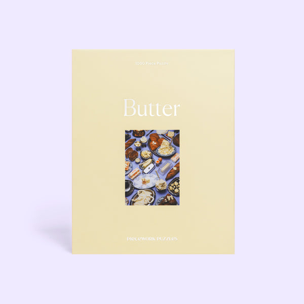 Piecework Puzzles Butter Puzzle - A Decadent 1000 Piece Jigsaw Puzzle