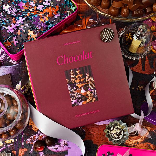Piecework Puzzles Chocolat - Chocolate Jigsaw Puzzle In Decorative Tin - Piecework