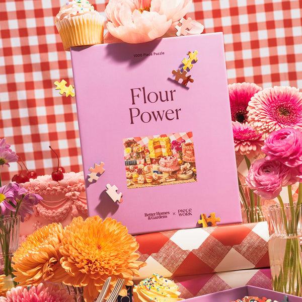 Piecework Puzzles Flour Power - Jigsaw Puzzle – A Collab With Better Homes & Gardens