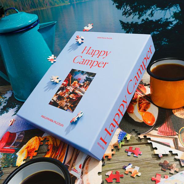 Piecework Puzzles Happy Camper - 1000 Piece Jigsaw Puzzle