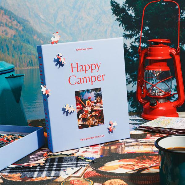 Piecework Puzzles Happy Camper - 1000 Piece Jigsaw Puzzle