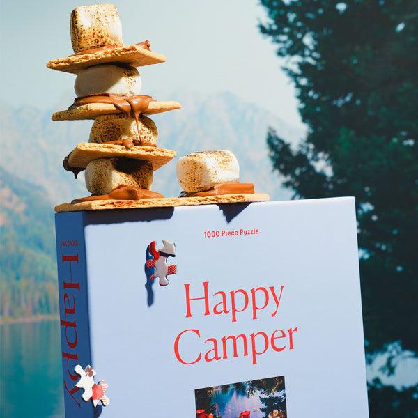 Piecework Puzzles Happy Camper - 1000 Piece Jigsaw Puzzle