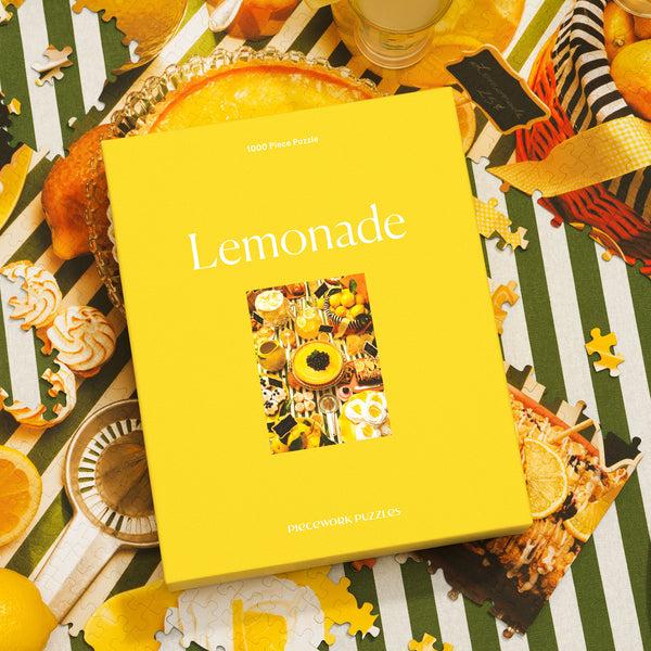 Piecework Puzzles Lemonade 1000 Piece Puzzle – Zesty Citrus Jigsaw