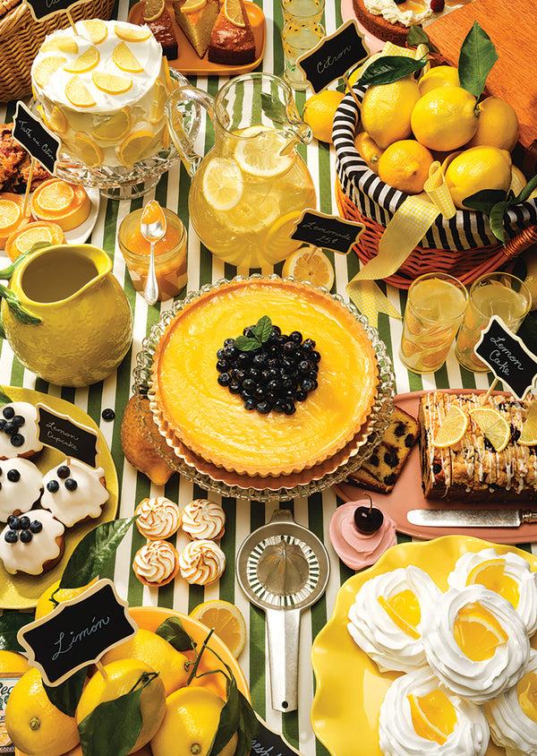 piecework puzzles Lemonade 1000 Piece Puzzle – Zesty Citrus Jigsaw