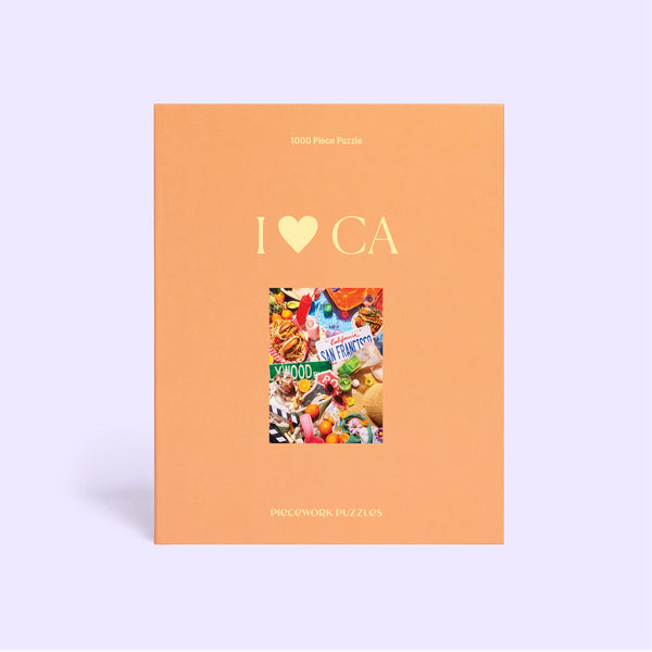 Piecework Puzzles I ♥ CA