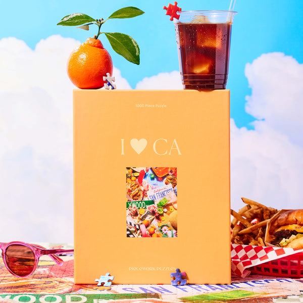 Piecework Puzzles I ♥ CA