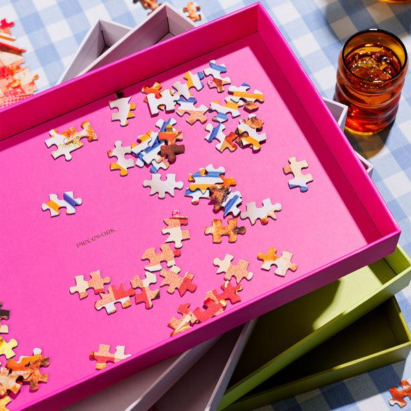 Piecework Puzzles Jigsaw Puzzle Sorting Trays