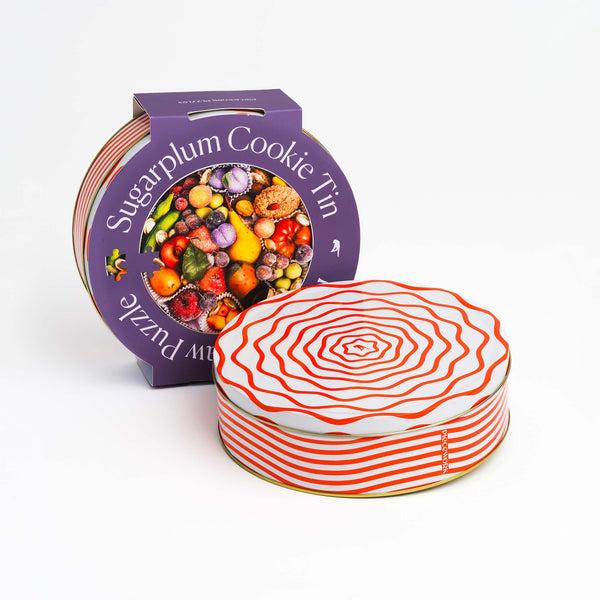 Piecework Puzzles Sugarplum Cookie Tin