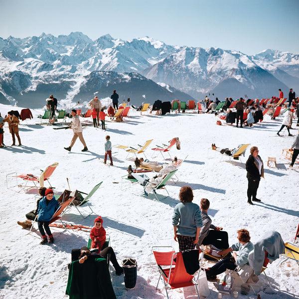 piecework puzzles Verbier Vacation Puzzle — Slim Aarons x Piecework