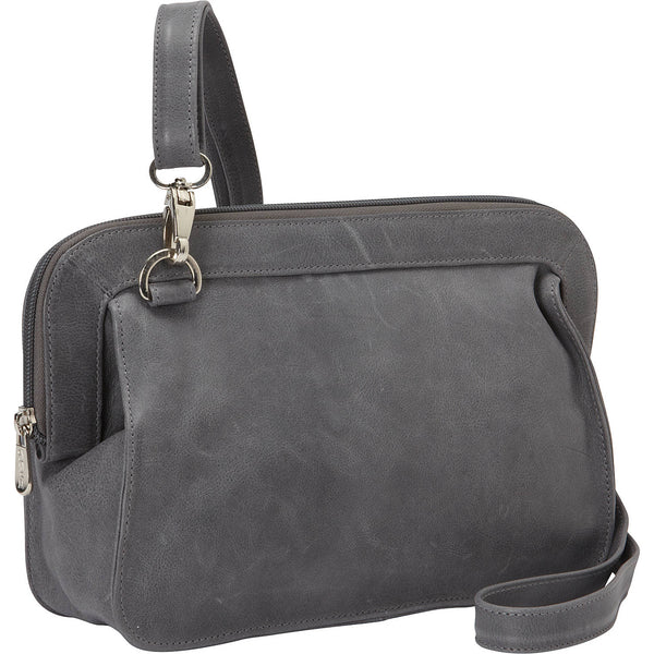 Piel Leather CONVERTIBLE HANDBAG/CLUTCH/SHOULDER BAG