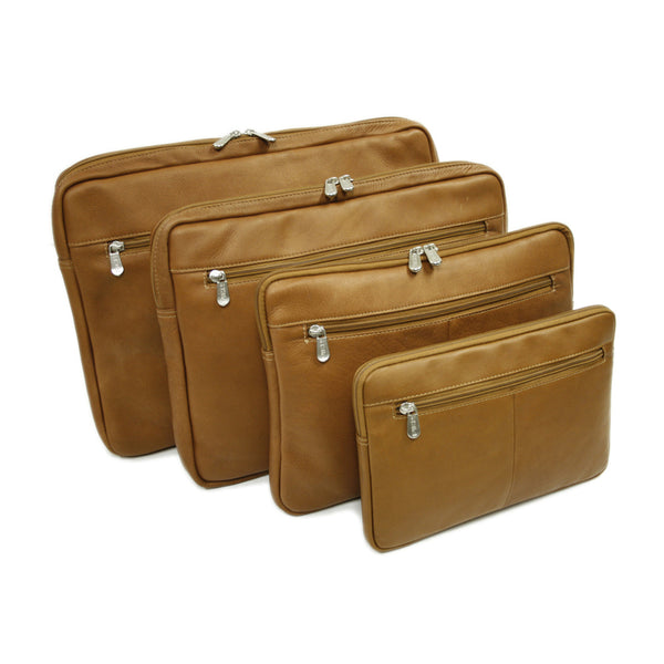 piel leather 13in ZIP LAPTOP SLEEVE