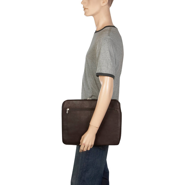 Piel Leather 15in ZIP LAPTOP SLEEVE