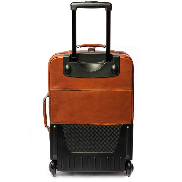 Piel Leather 22in WHEELED TRAVELER