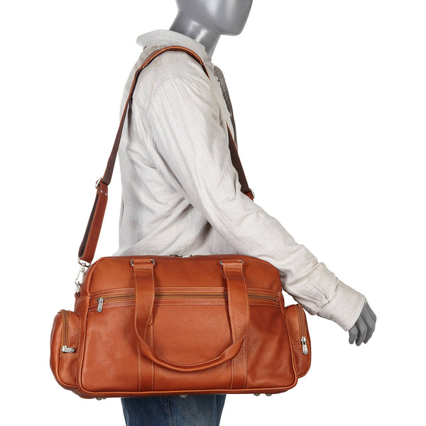 Piel Leather ADVENTURER CARRY-ON SATCHEL