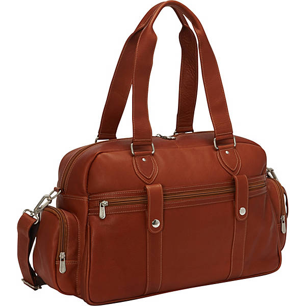 piel leather ADVENTURER CARRY-ON SATCHEL