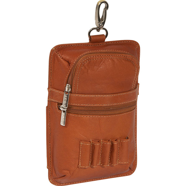 piel leather ALL IN ONE GOLF POUCH