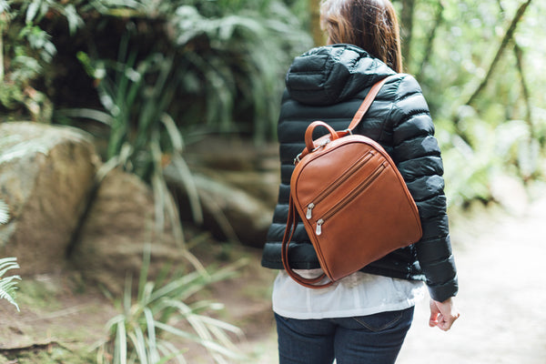 piel leather ANDEAN CONVERTIBLE BACKPACK