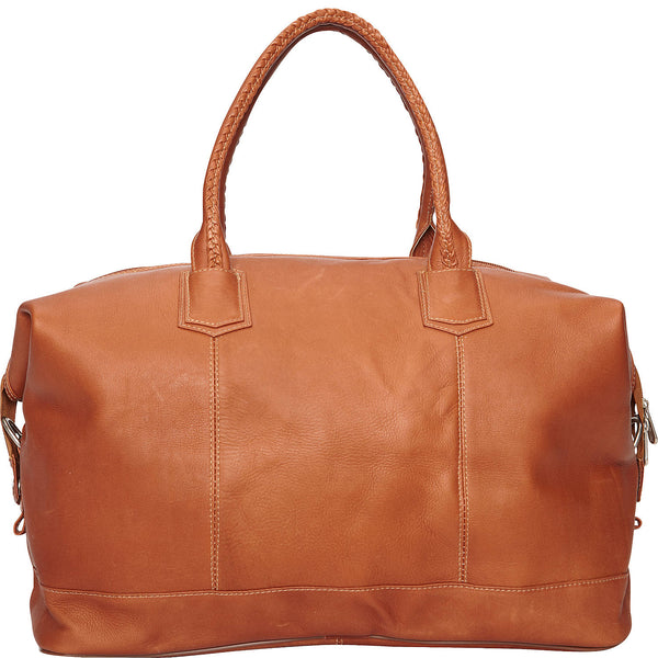 piel leather BRAIDED CARRY-ON