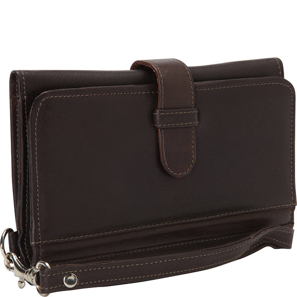 Piel Leather CARD CASE & PHONE WRISTLET