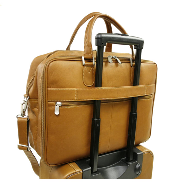 Piel Leather CHECKPOINT FRIENDLY BRIEF/ OVERNIGHTER